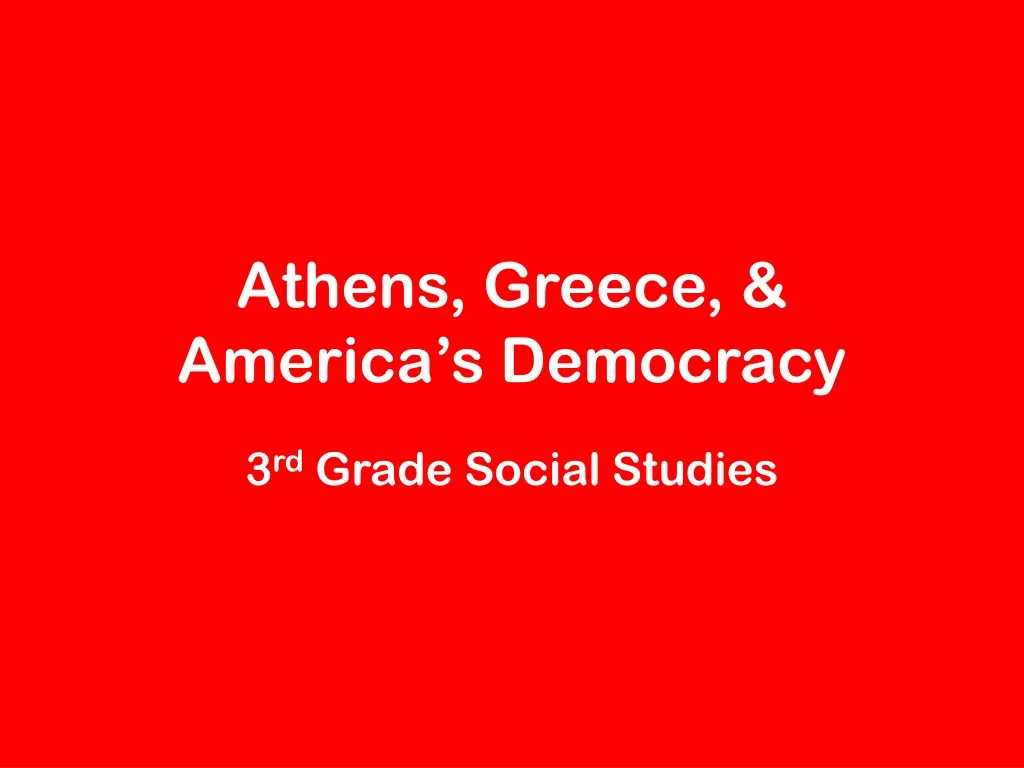 athens greece america s democracy