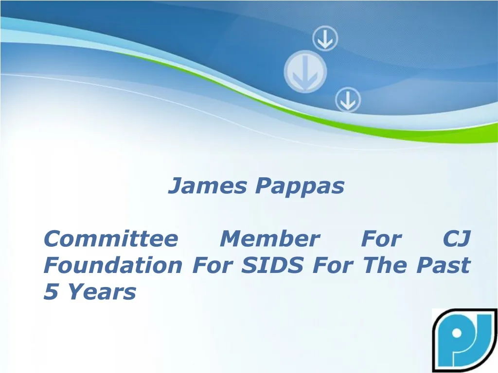 james pappas committee member for cj foundation