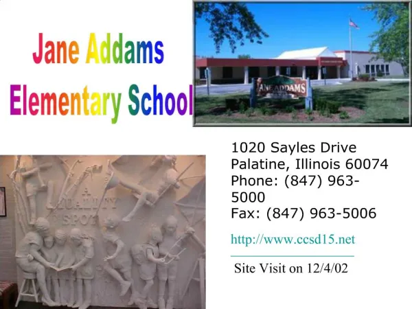 Jane Addams Elementary School