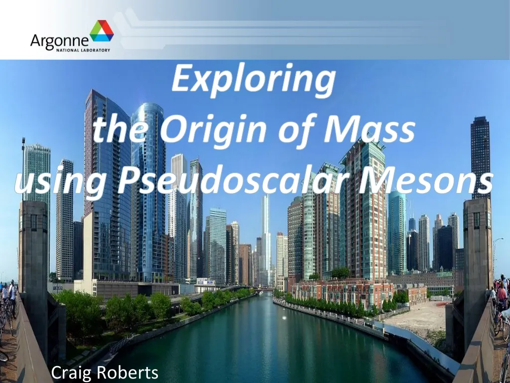 exploring the origin of mass using pseudoscalar