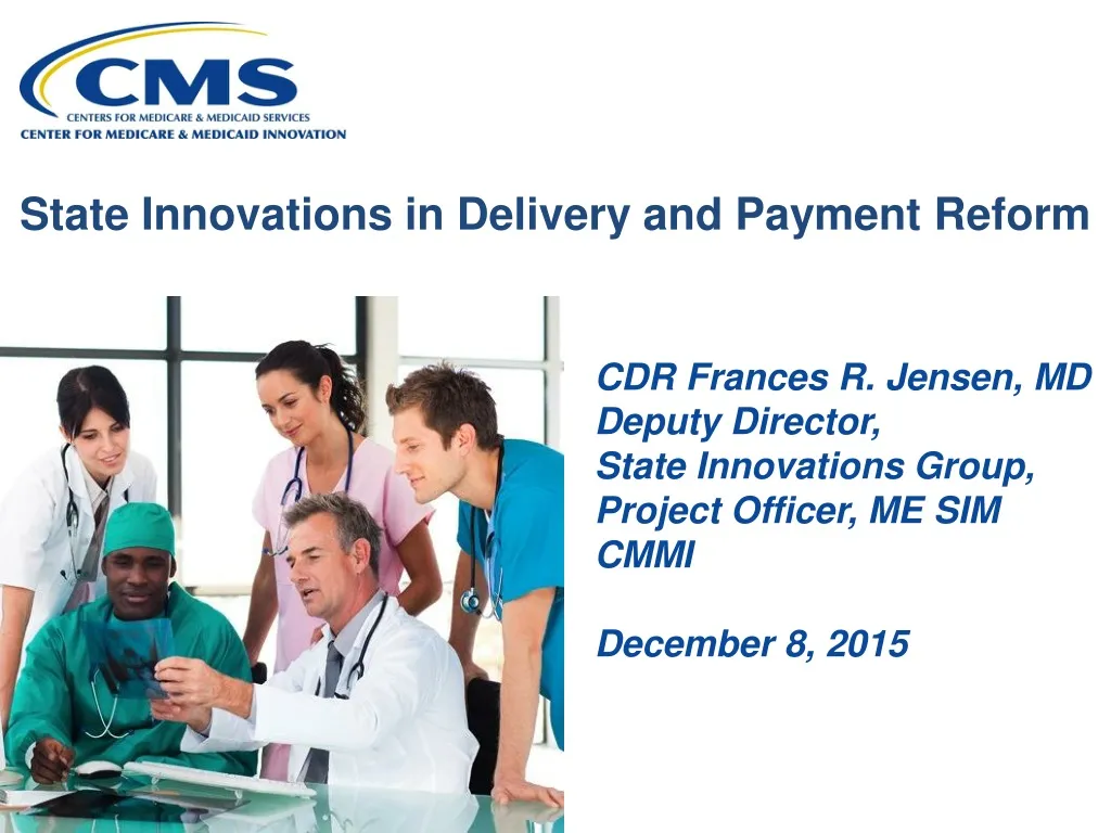 state innovations in delivery and payment reform
