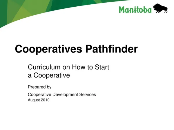 Cooperatives Pathfinder