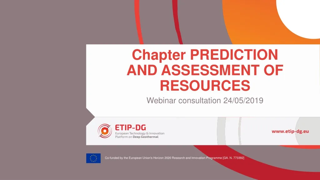 chapter prediction and assessment of resources