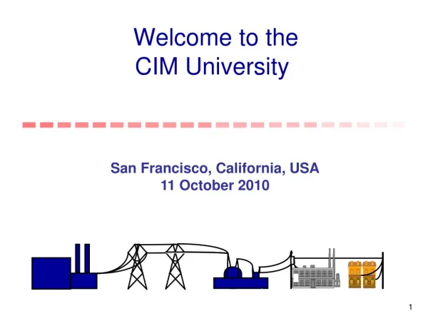 Welcome to the CIM University