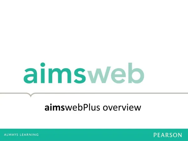 aims webPlus overview