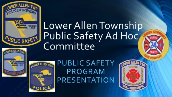 Lower Allen Township Public Safety Ad Hoc Committee