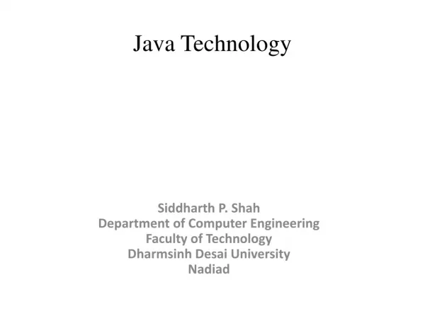 java technology