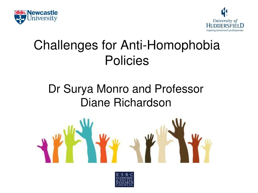 challenges for anti homophobia policies