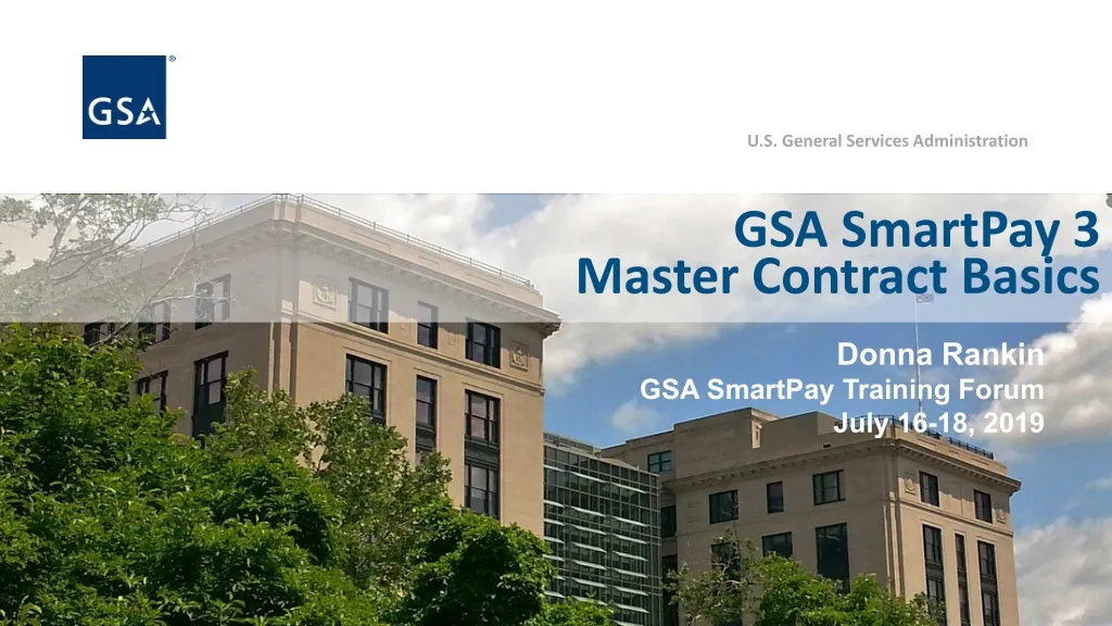 gsa smartpay 3 master contract basics