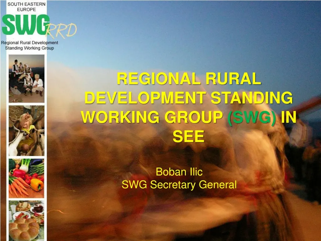 regional rural development standing working group