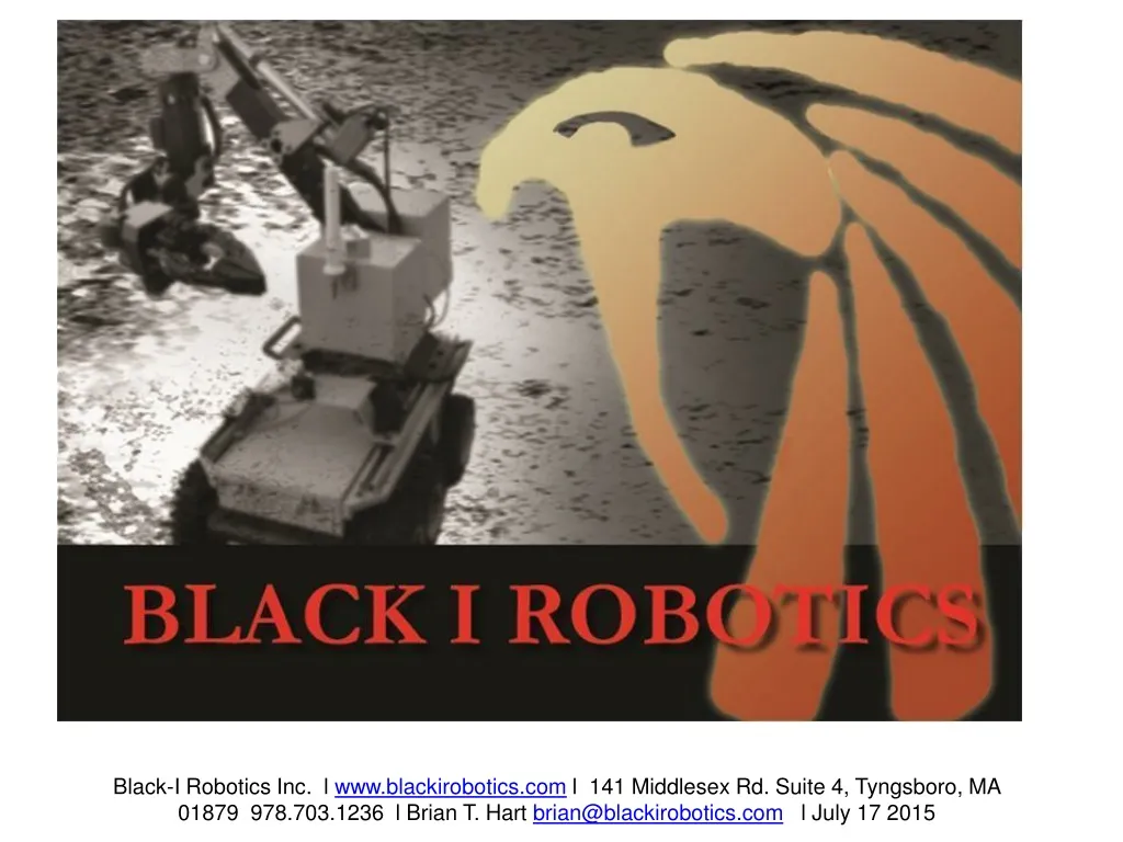 black i robotics inc l www blackirobotics