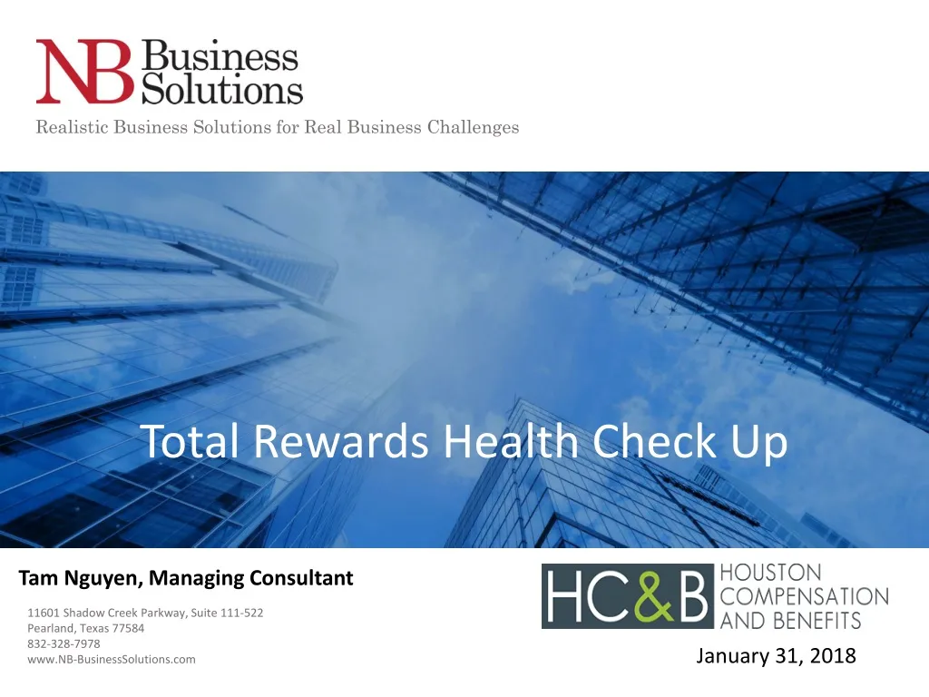 total rewards health check up