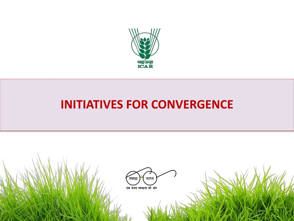 initiatives for convergence