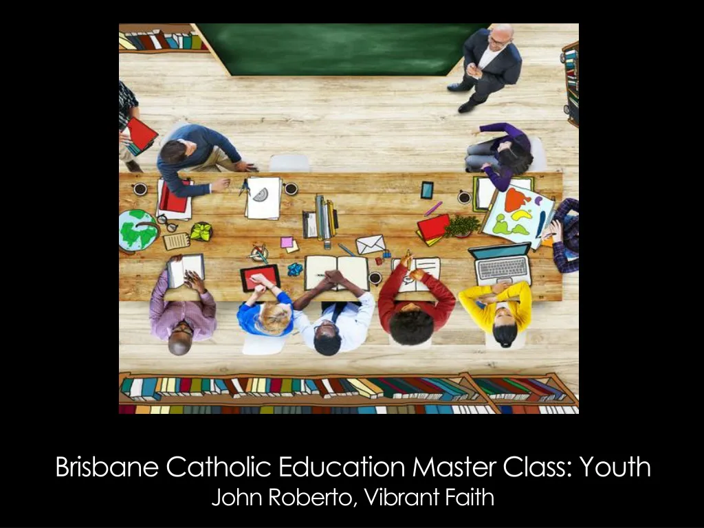 brisbane catholic education master class youth john roberto vibrant faith