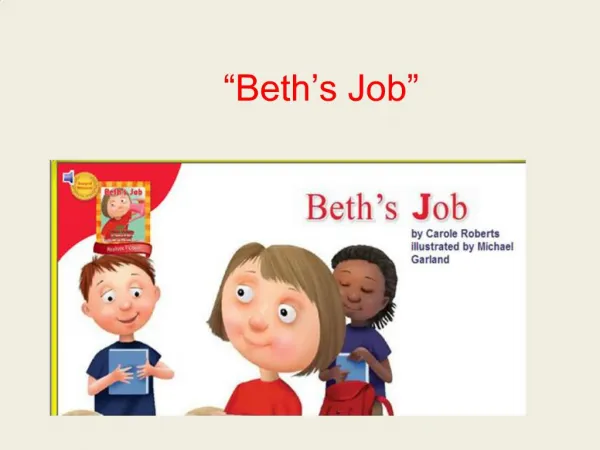 Beth s Job