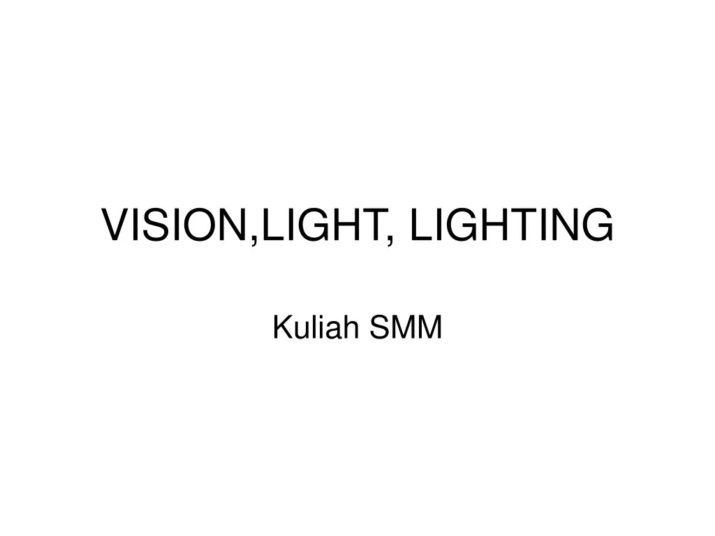 vision light lighting