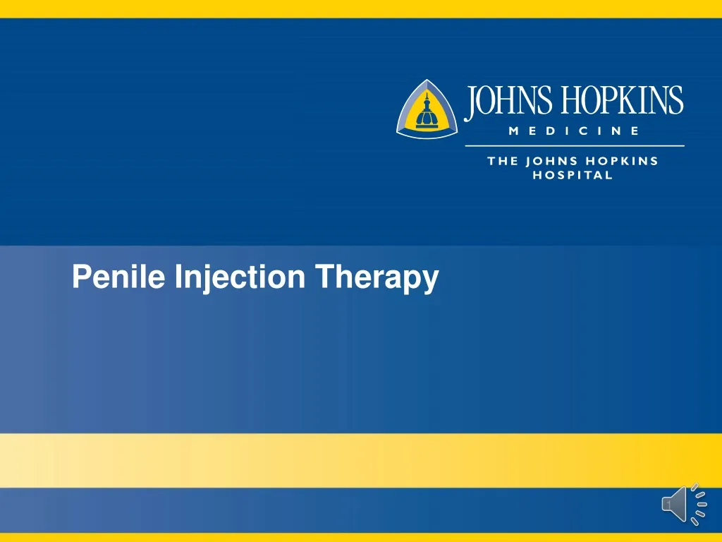 penile injection therapy