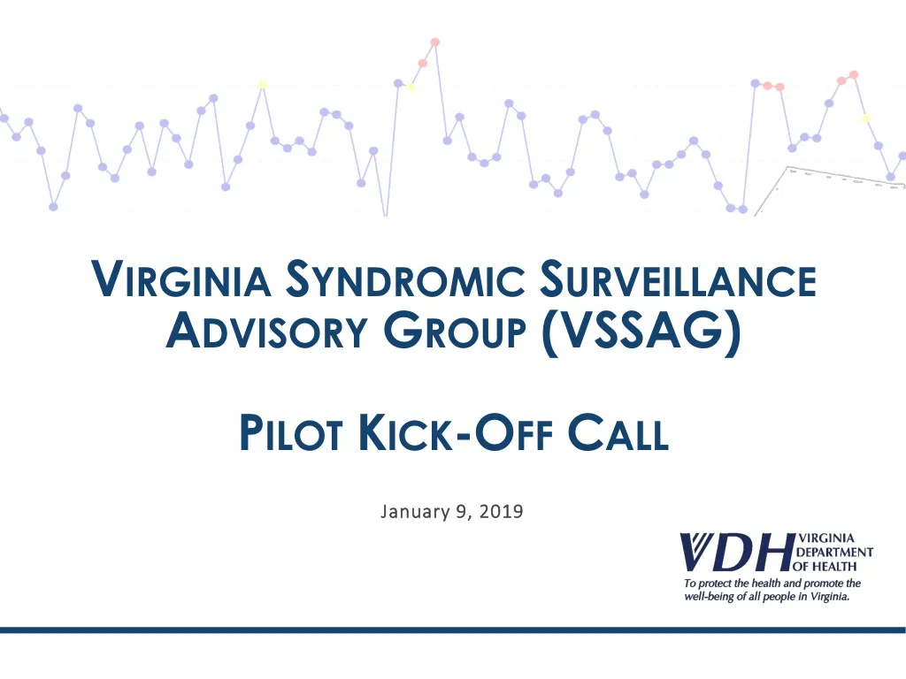 virginia syndromic surveillance advisory group vssag pilot kick off call