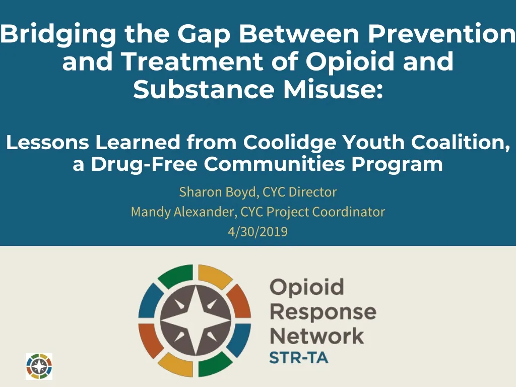 bridging the gap between prevention and treatment