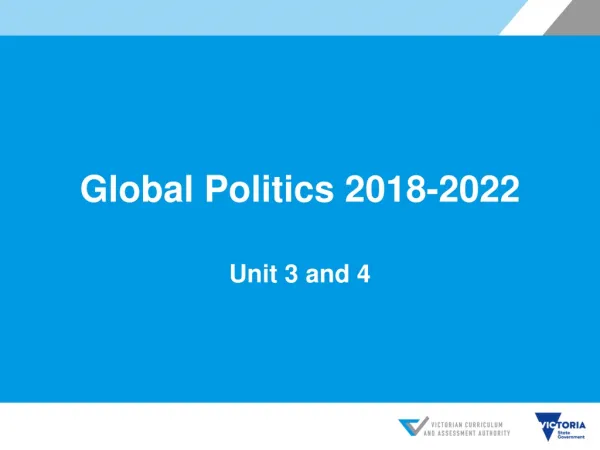 Global Politics 2018-2022