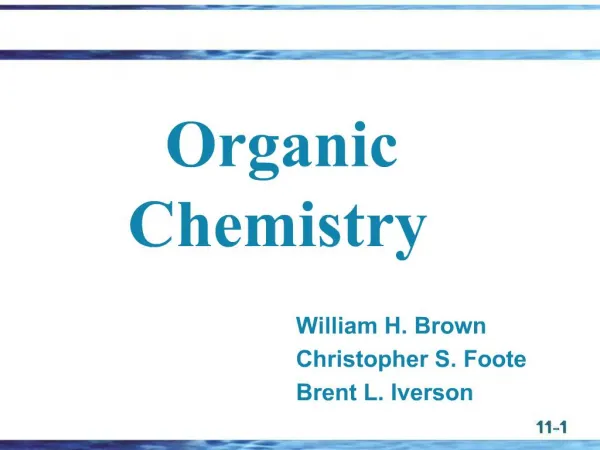 Organic Chemistry