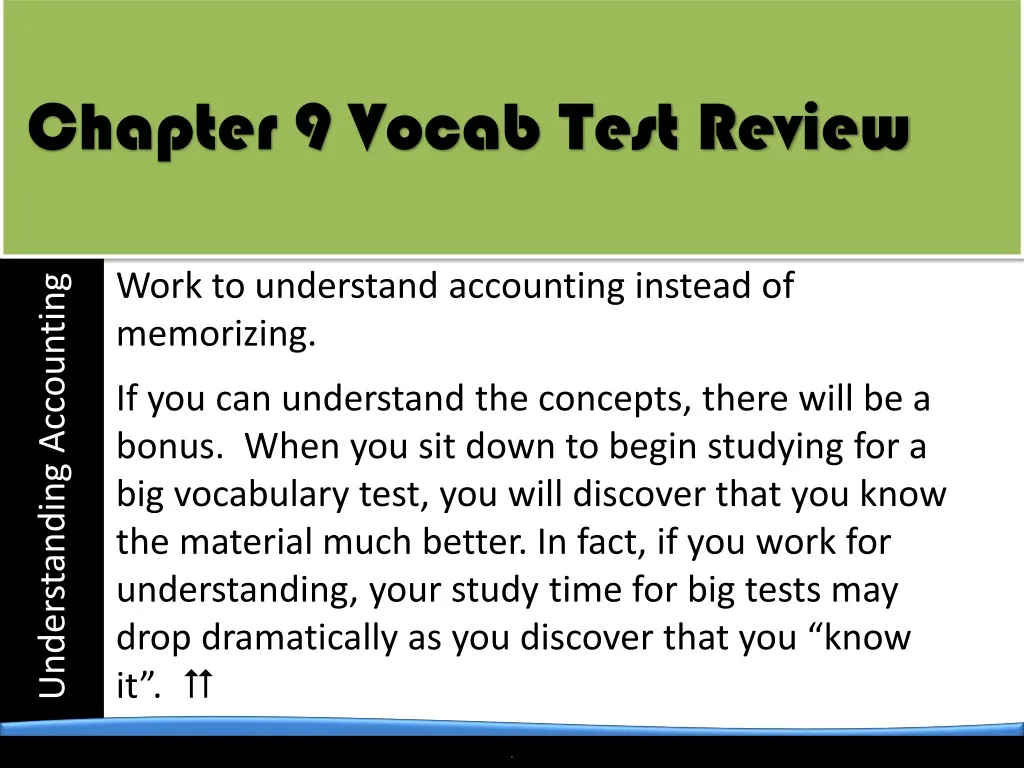 chapter 9 vocab test review