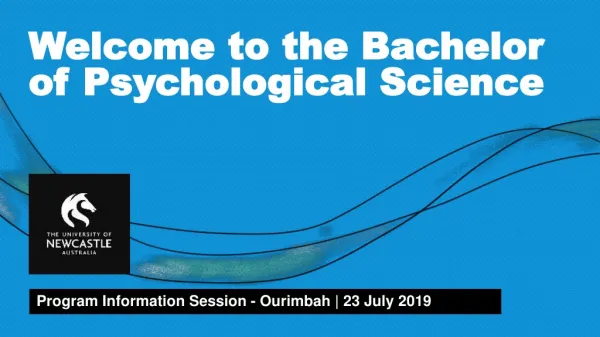 Welcome to the Bachelor of Psychological Science