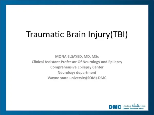 Traumatic Brain Injury(TBI)