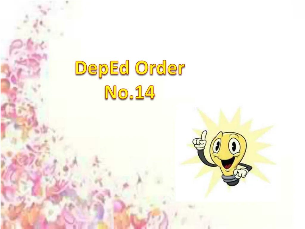 deped order no 14