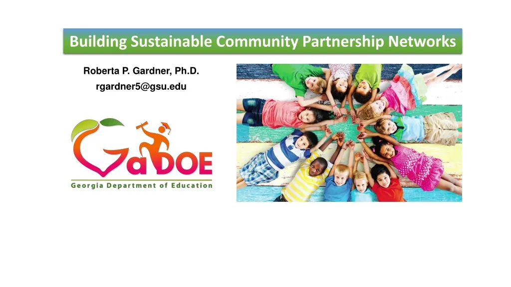 building sustainable community partnership