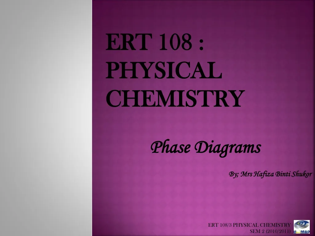 ert 108 physical chemistry phase diagrams