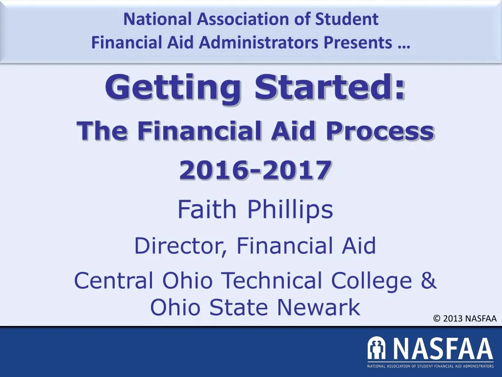 getting started the financial aid process 2016
