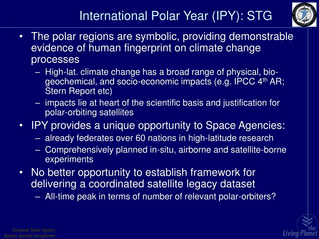 international polar year ipy stg