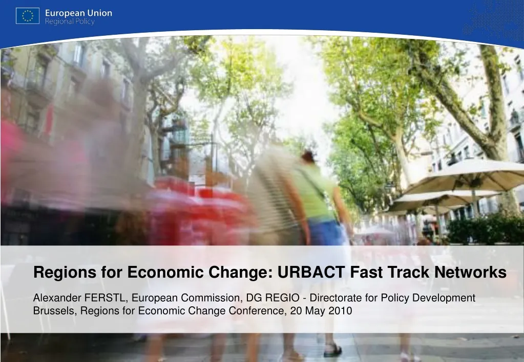 regions for economic change urbact fast track
