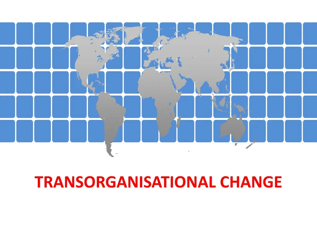 transorganisational change