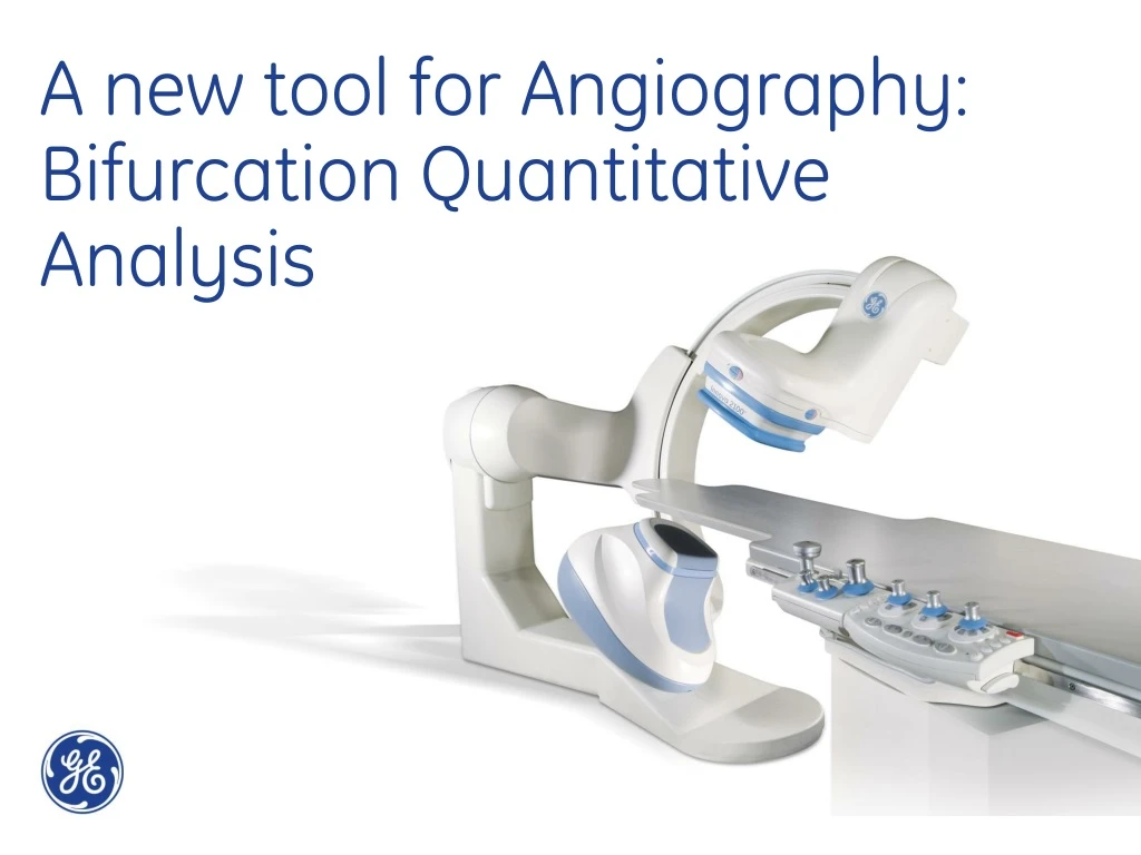 a new tool for angiography bifurcation quantitative analysis