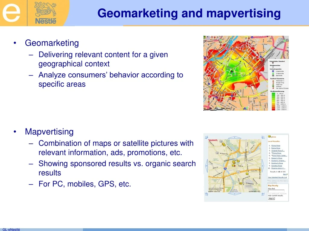 geomarketing and mapvertising