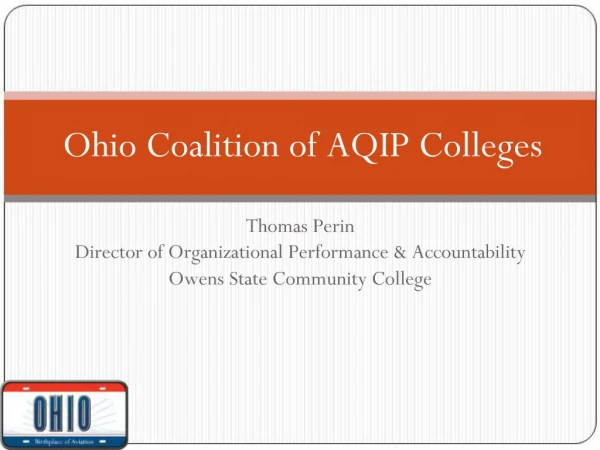 Ohio Coalition of AQIP Colleges