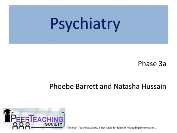 Phase 3a Phoebe Barrett and Natasha Hussain