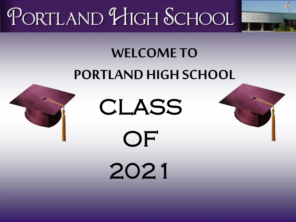 welcome to portland high school