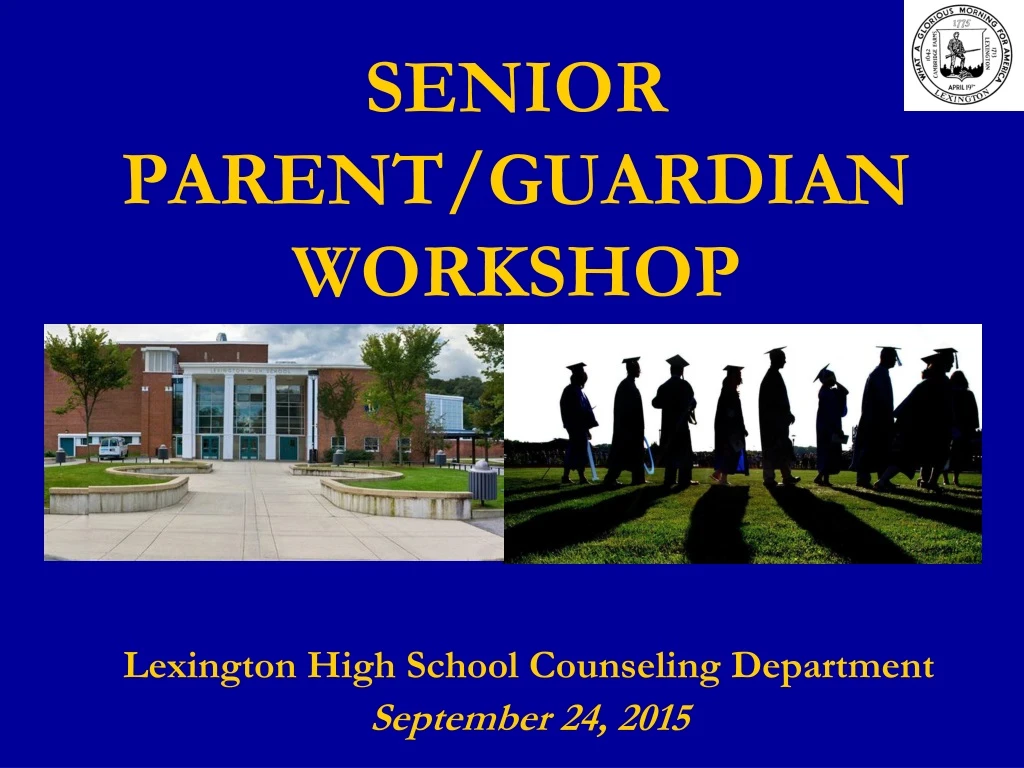 senior parent guardian workshop