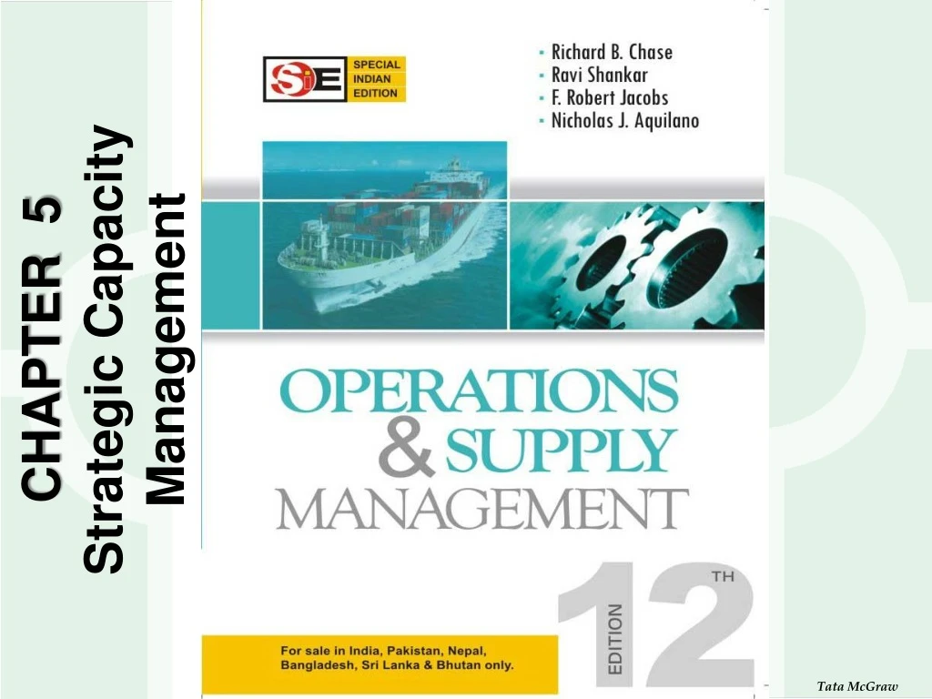 chapter 5 strategic capacity management