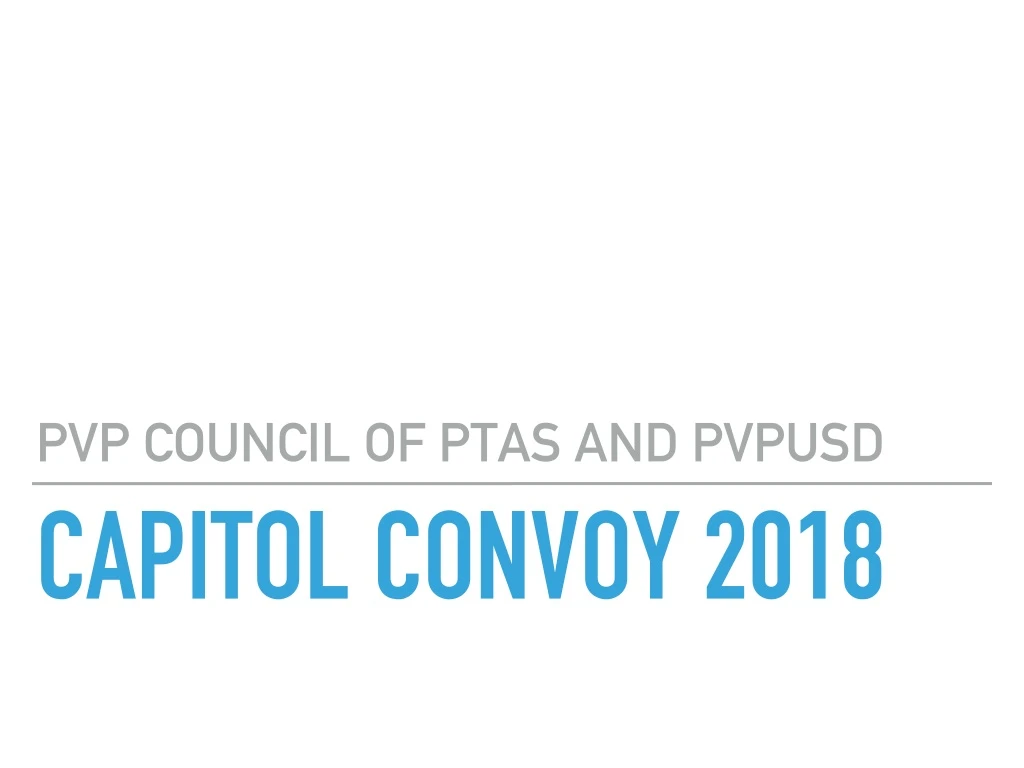 capitol convoy 2018