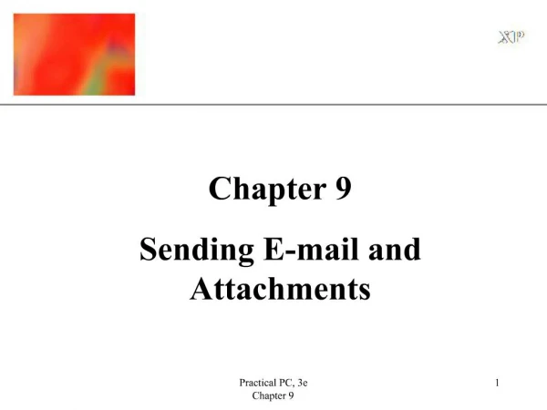 Practical PC, 3e Chapter 9