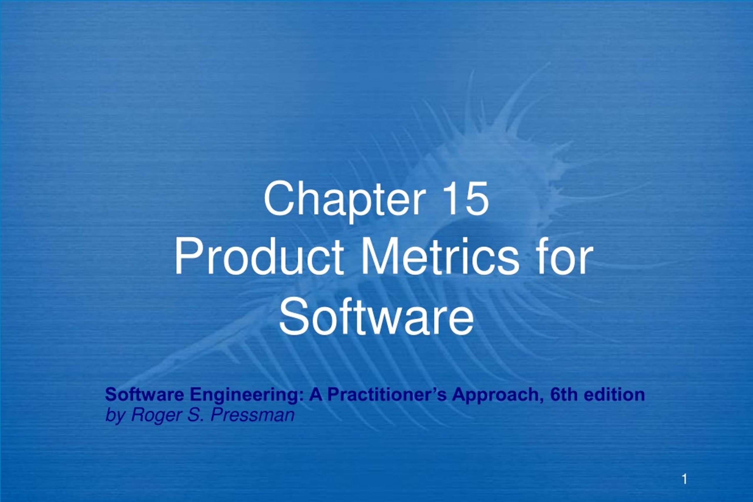 PPT - Chapter 15 Product Metrics for Software PowerPoint Presentation ...