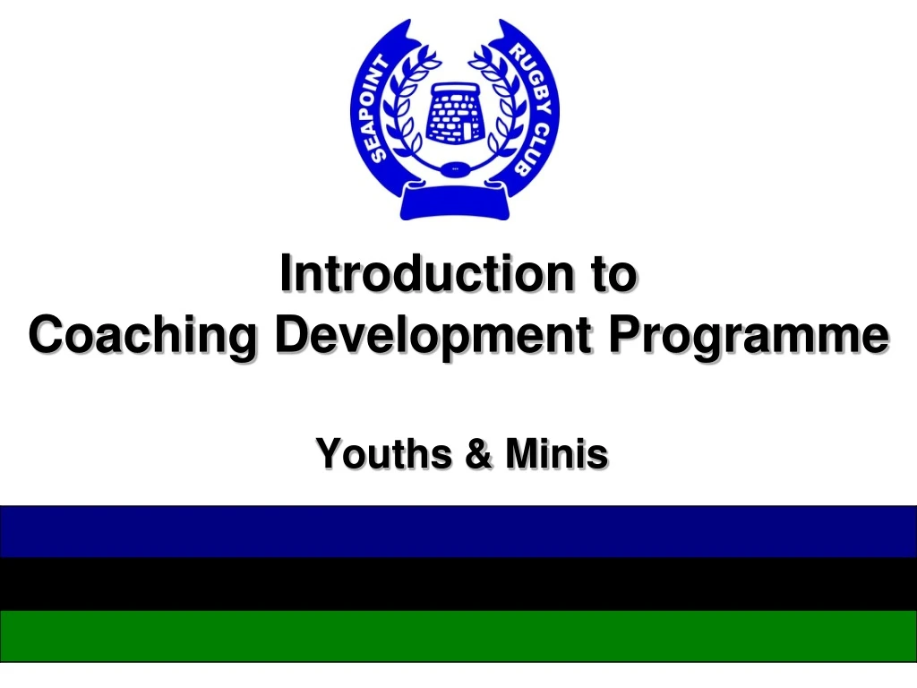 introduction to coaching development programme