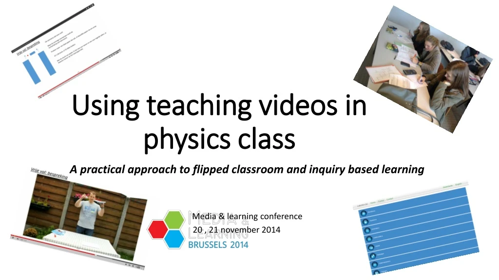 using teaching videos in physics class