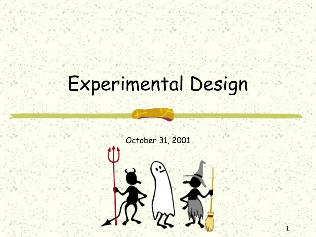 PPT - Experimental Design PowerPoint Presentation, Free Download - ID ...