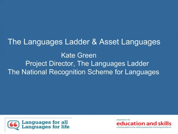 The Languages Ladder Asset Languages