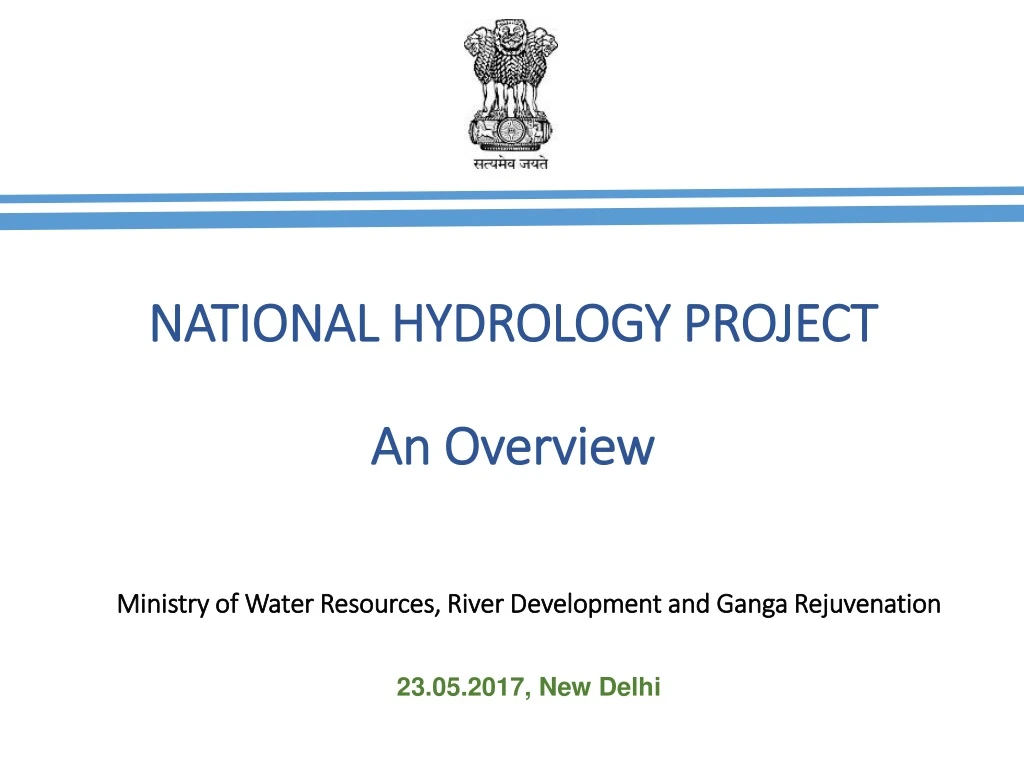 national hydrology project an overview